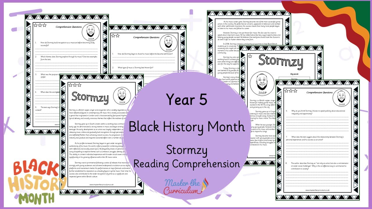 Cover of Stormzy – Reading Comprehension