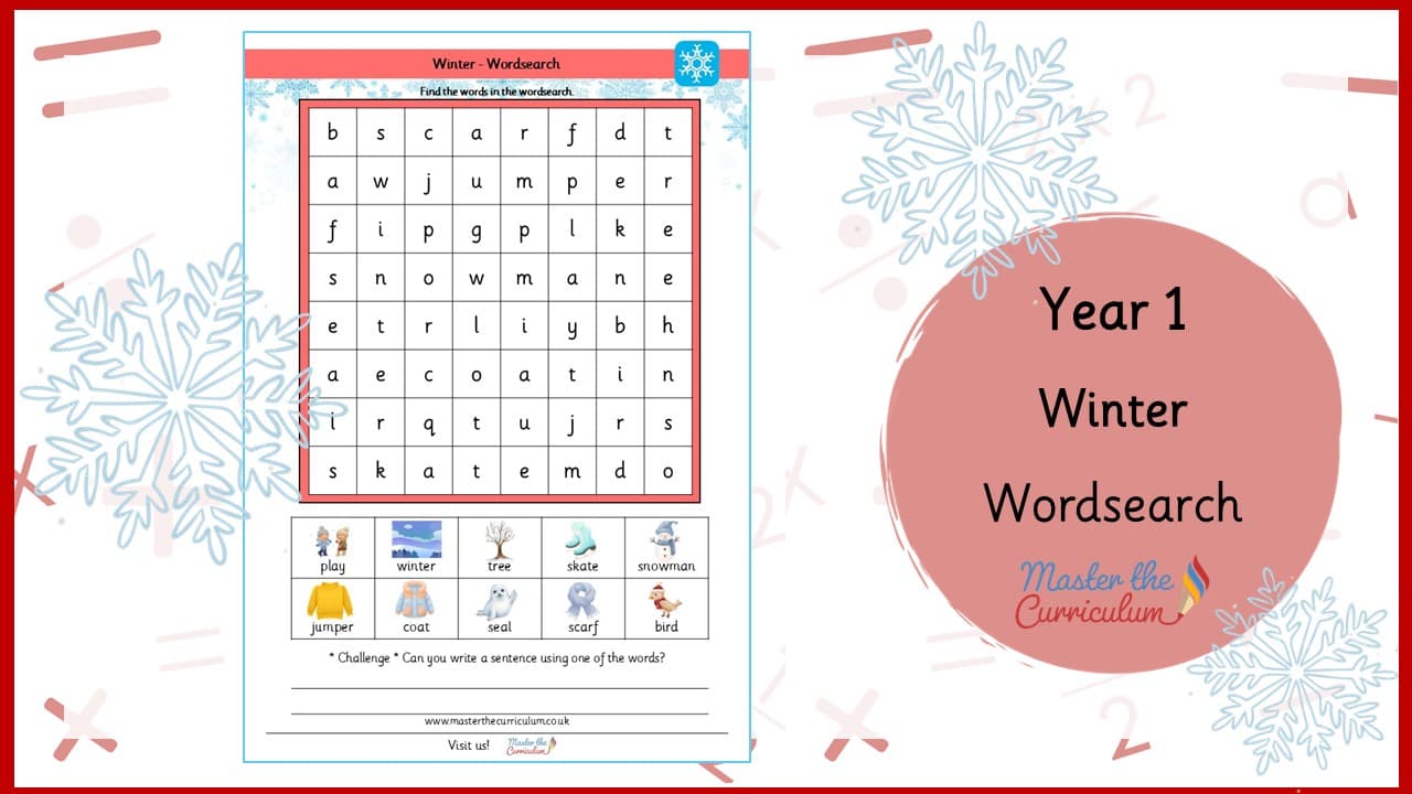 Cover of Winter Wordsearch