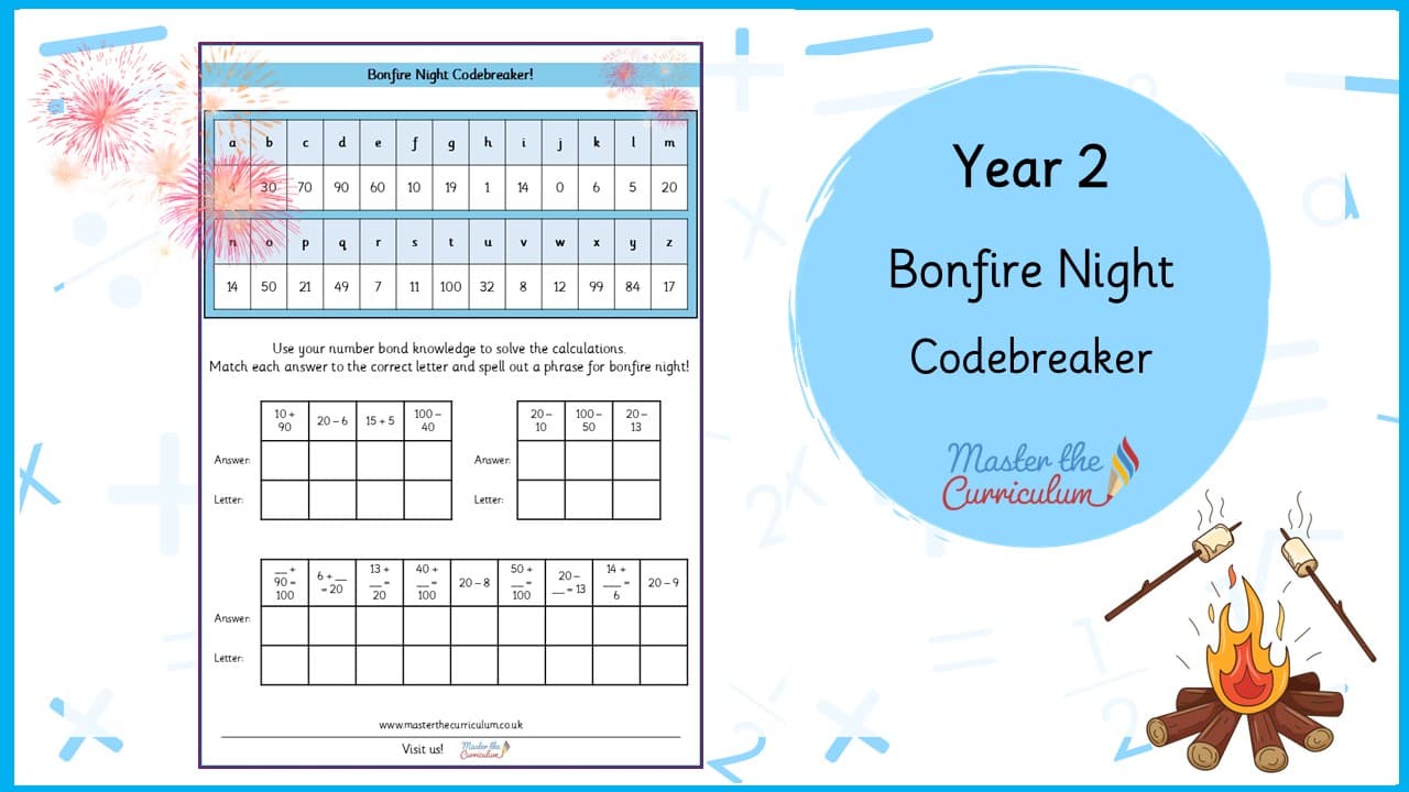 Cover of Bonfire Night Codebreaker