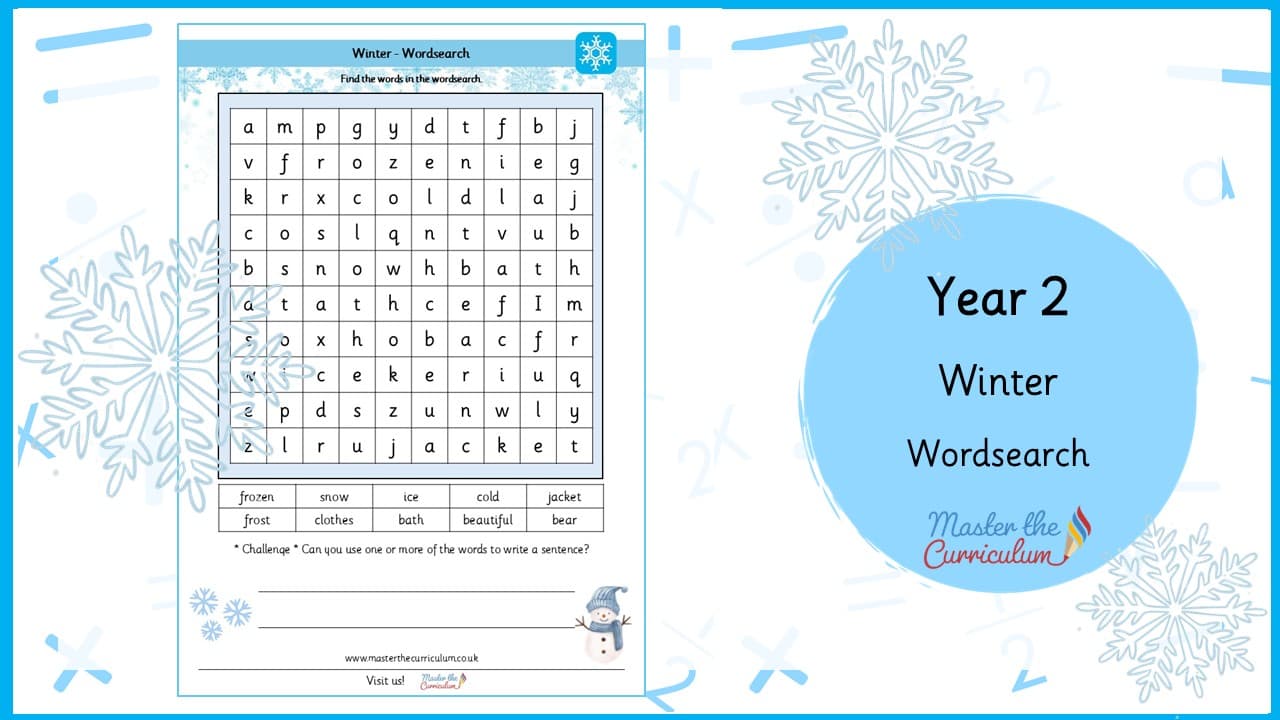 Cover of Winter Wordsearch