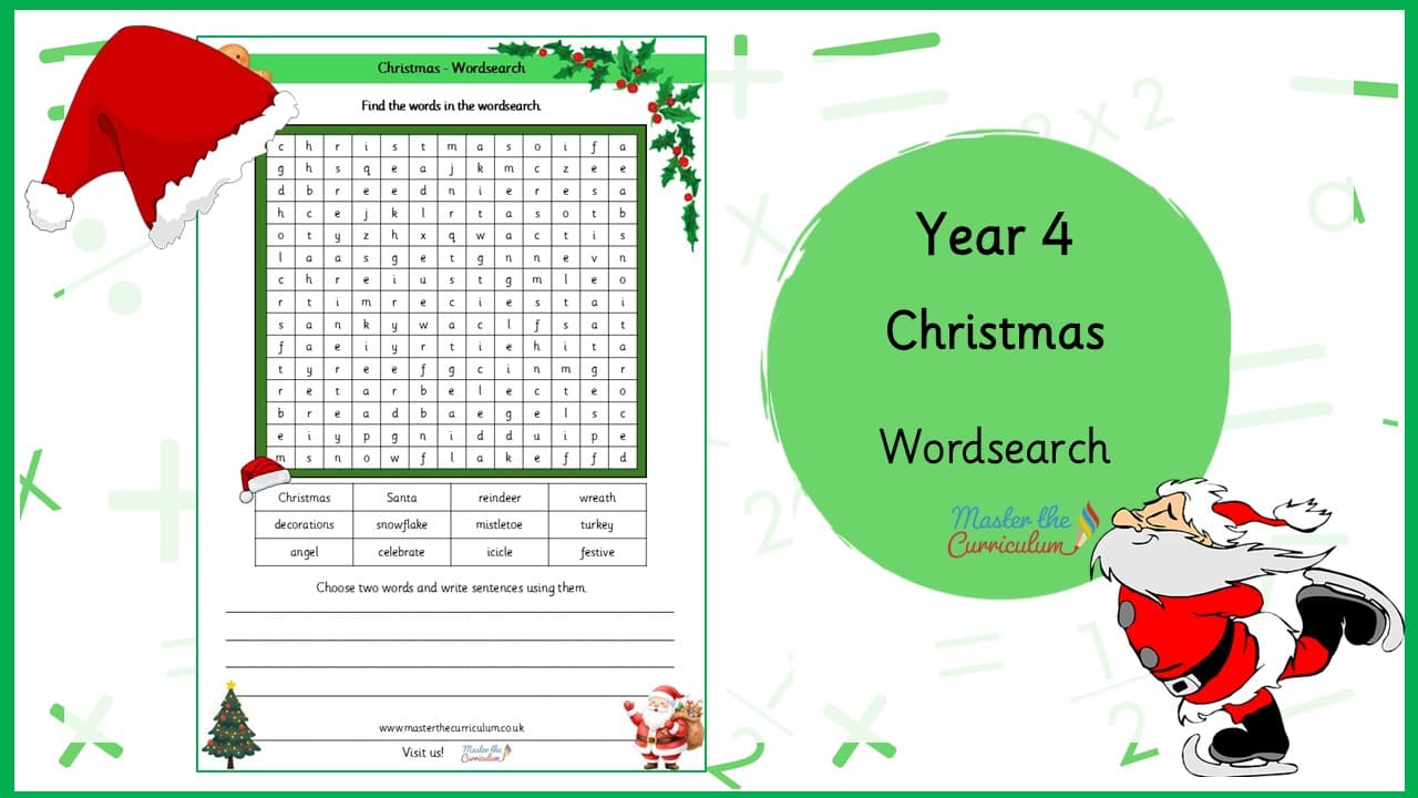Cover of Christmas Wordsearch
