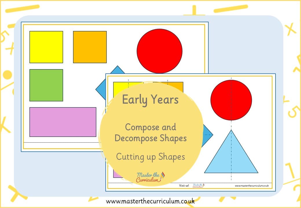 Cover of Compose and Decompose Shapes – Cutting up Shapes