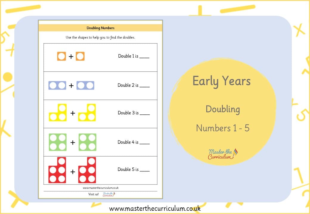 Cover of Doubling Numbers 1-5