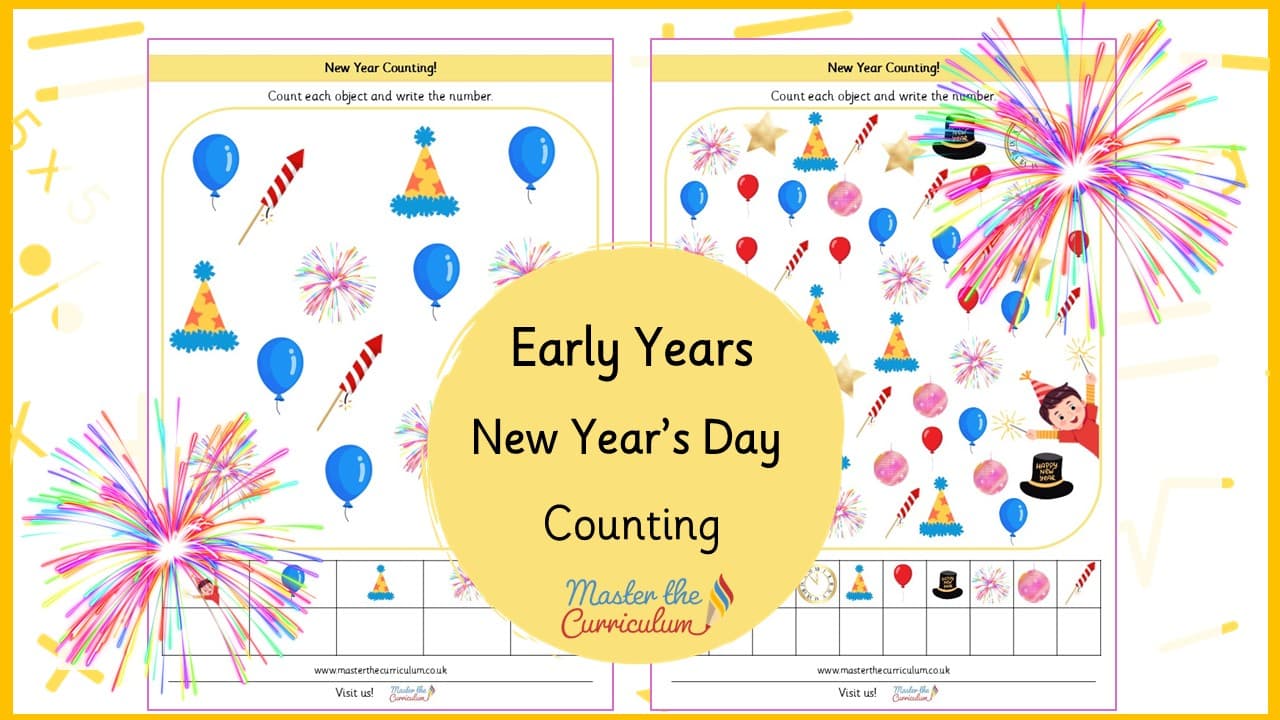 Cover of EYFS New Year Counting
