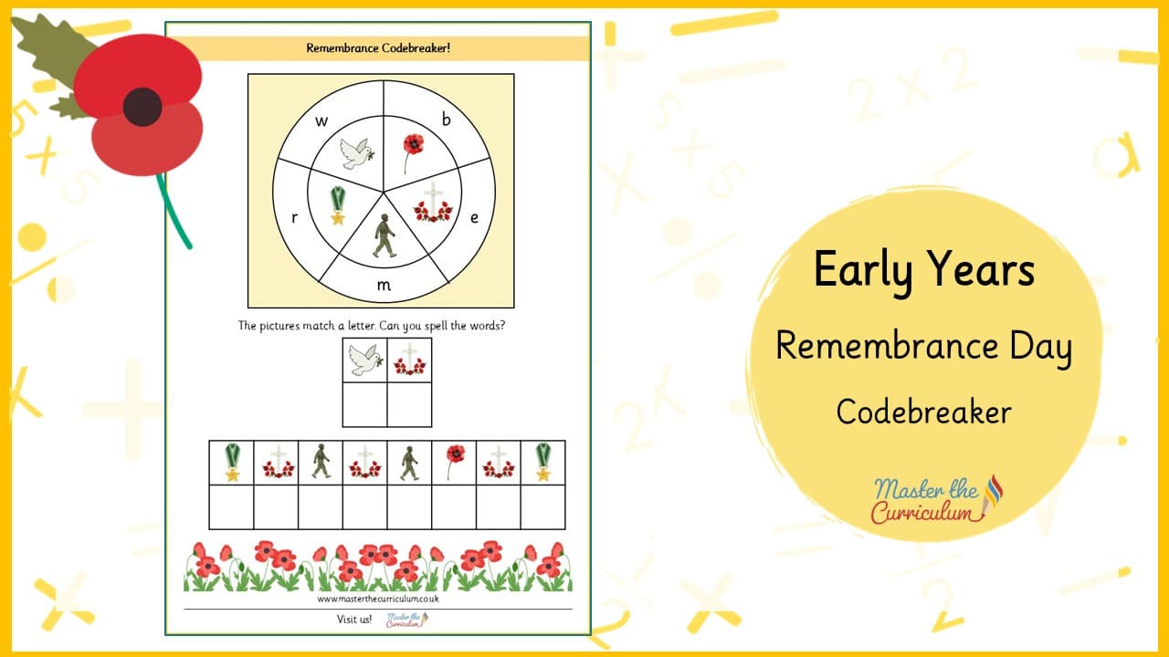 Cover of Remembrance Day Codebreaker