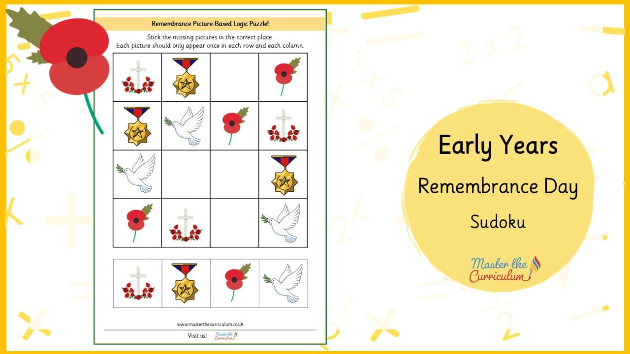 Cover of Remembrance Day Sudoku