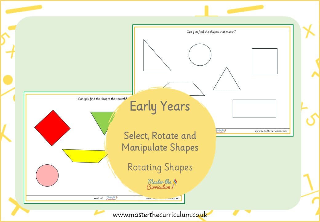 Cover of Select, Rotate and Manipulate Shapes – Rotating Shapes