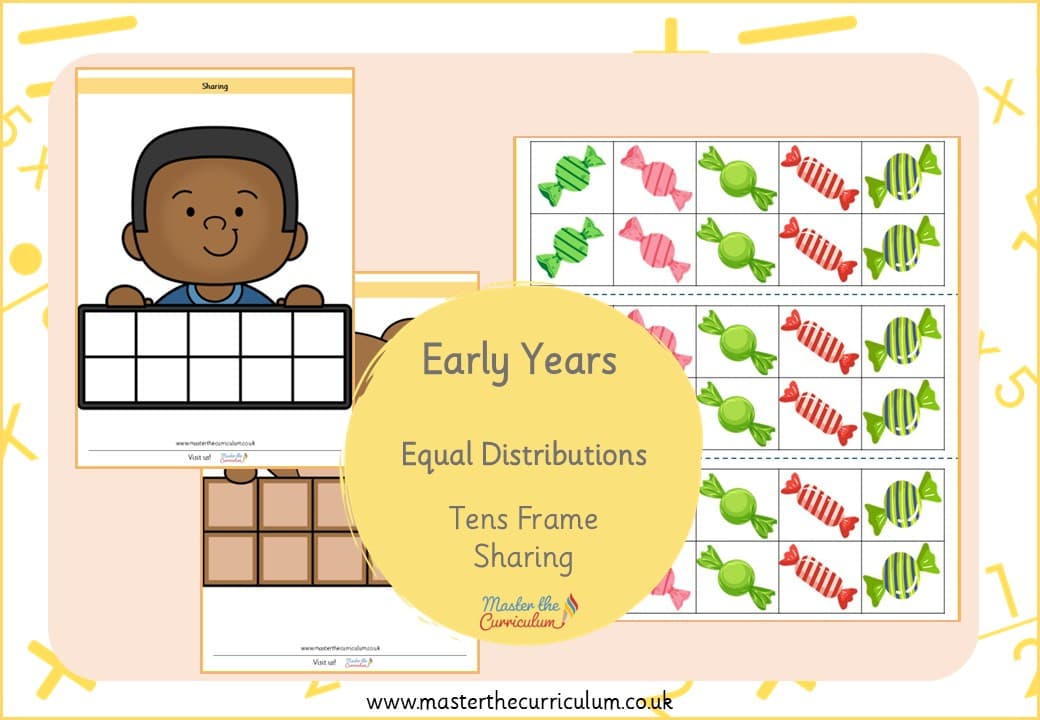 Cover of Sharing Using Tens Frames