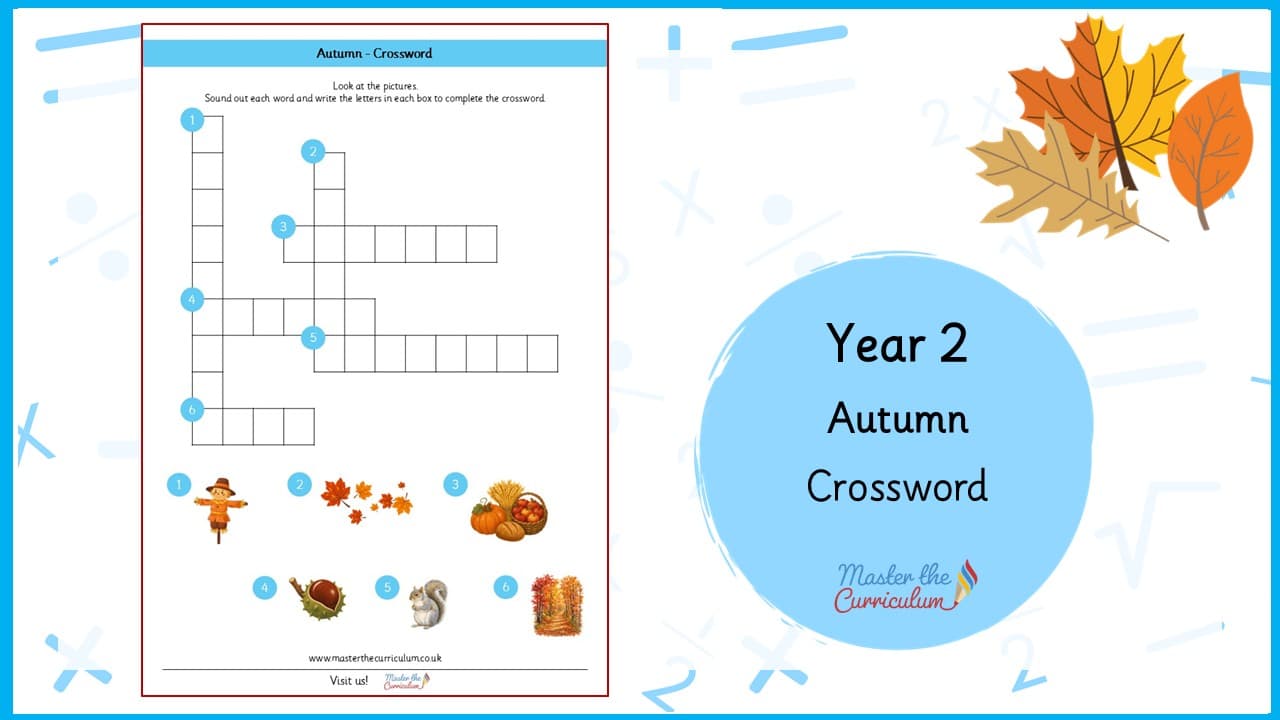 Cover of Autumn Crossword