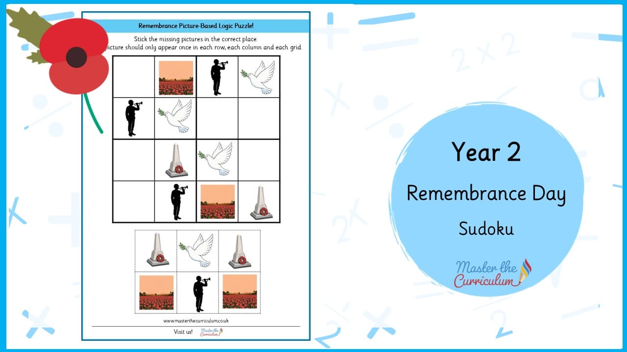 Cover of Remembrance Day Sudoku