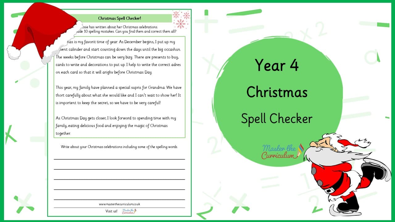 Cover of Christmas Spell Checker