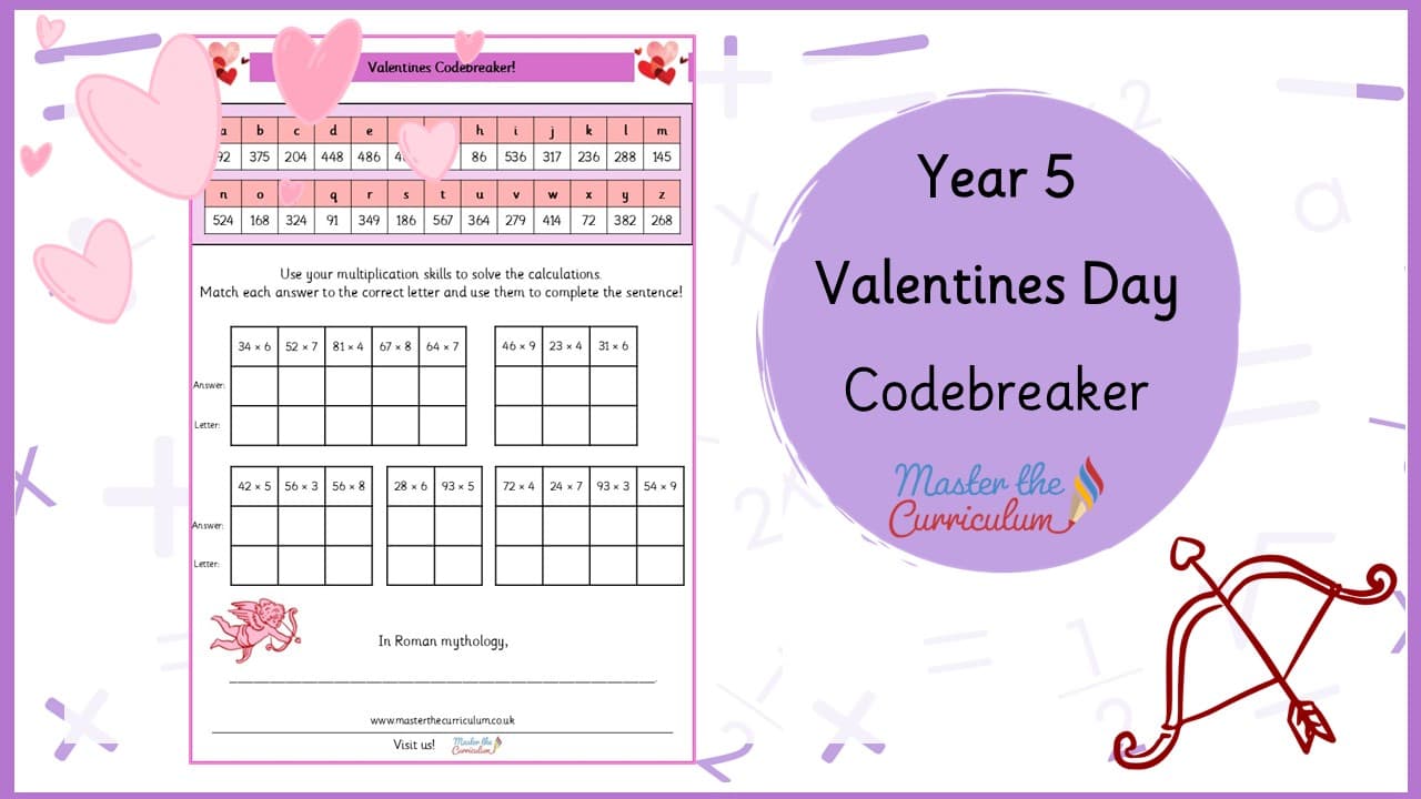 Cover of Valentines Codebreaker