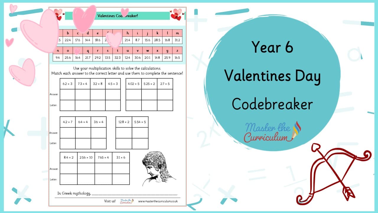 Cover of Valentines Codebreaker