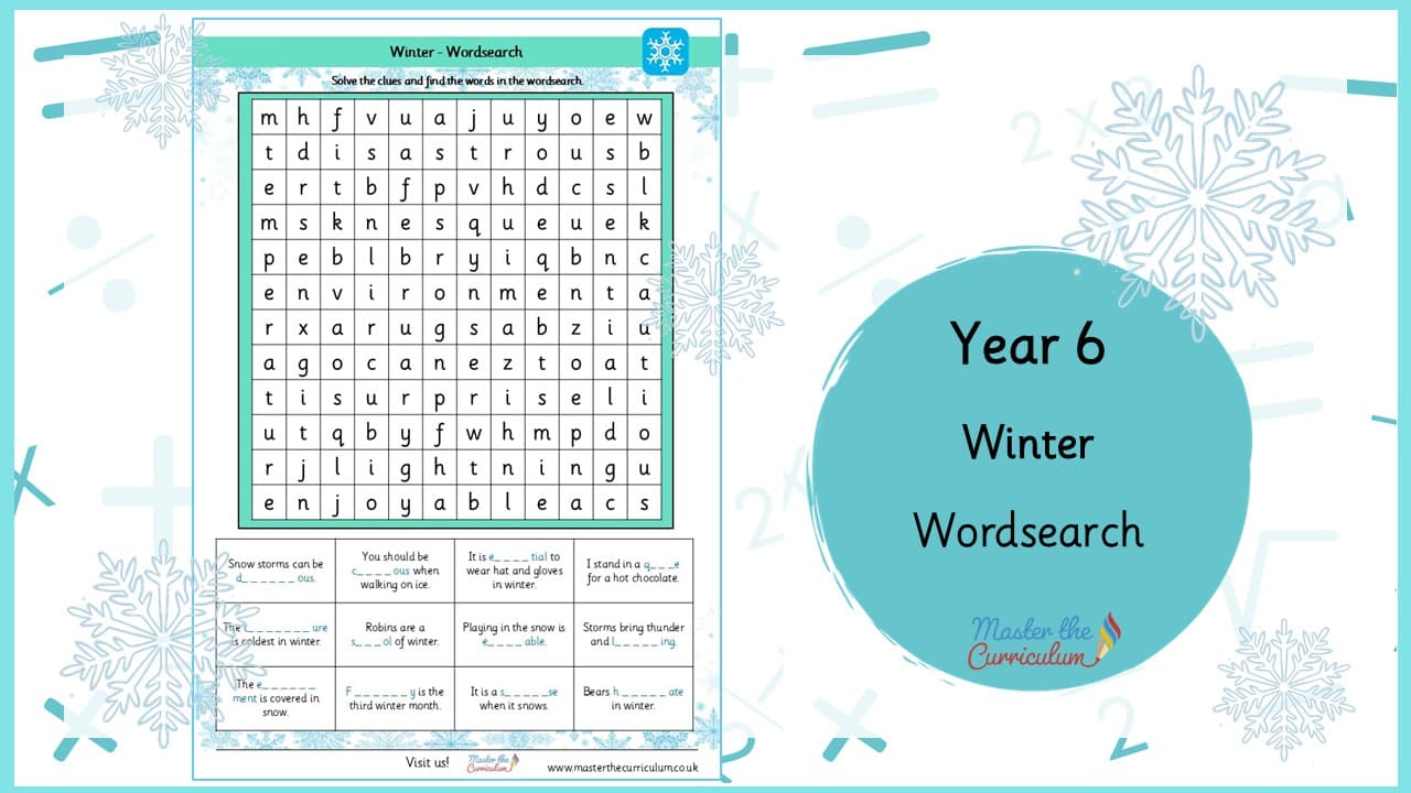 Cover of Winter Wordsearch