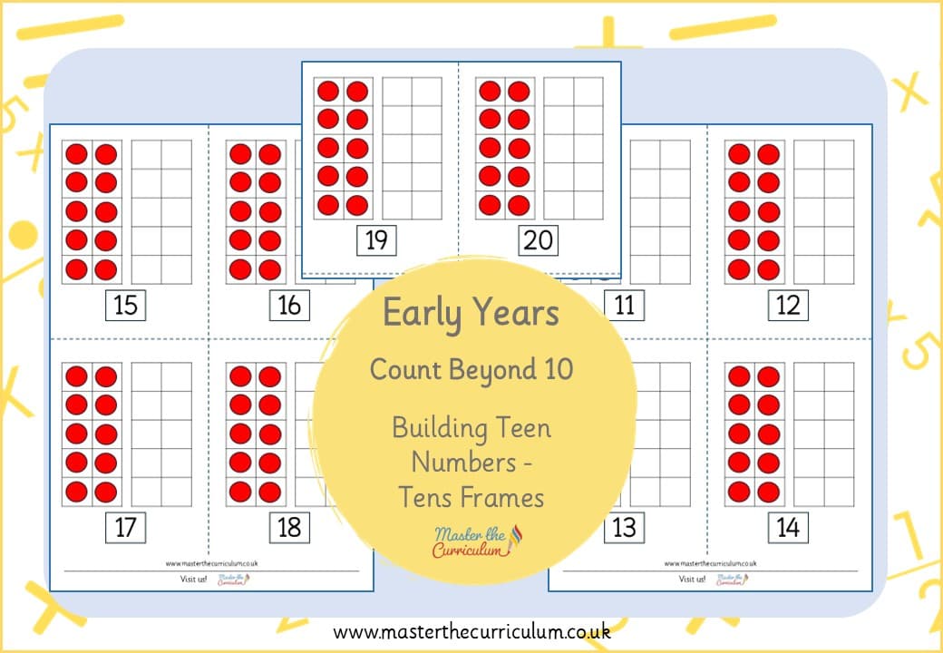 Cover of Count Beyond 10 – Building Teen Numbers