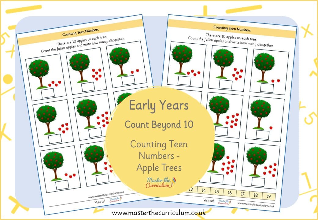 Cover of Count Beyond 10 – Counting Teen Numbers
