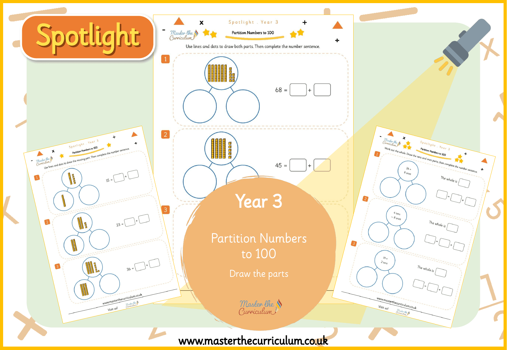 Cover of Spotlight Y3 Draw the Parts with Lines and Dots