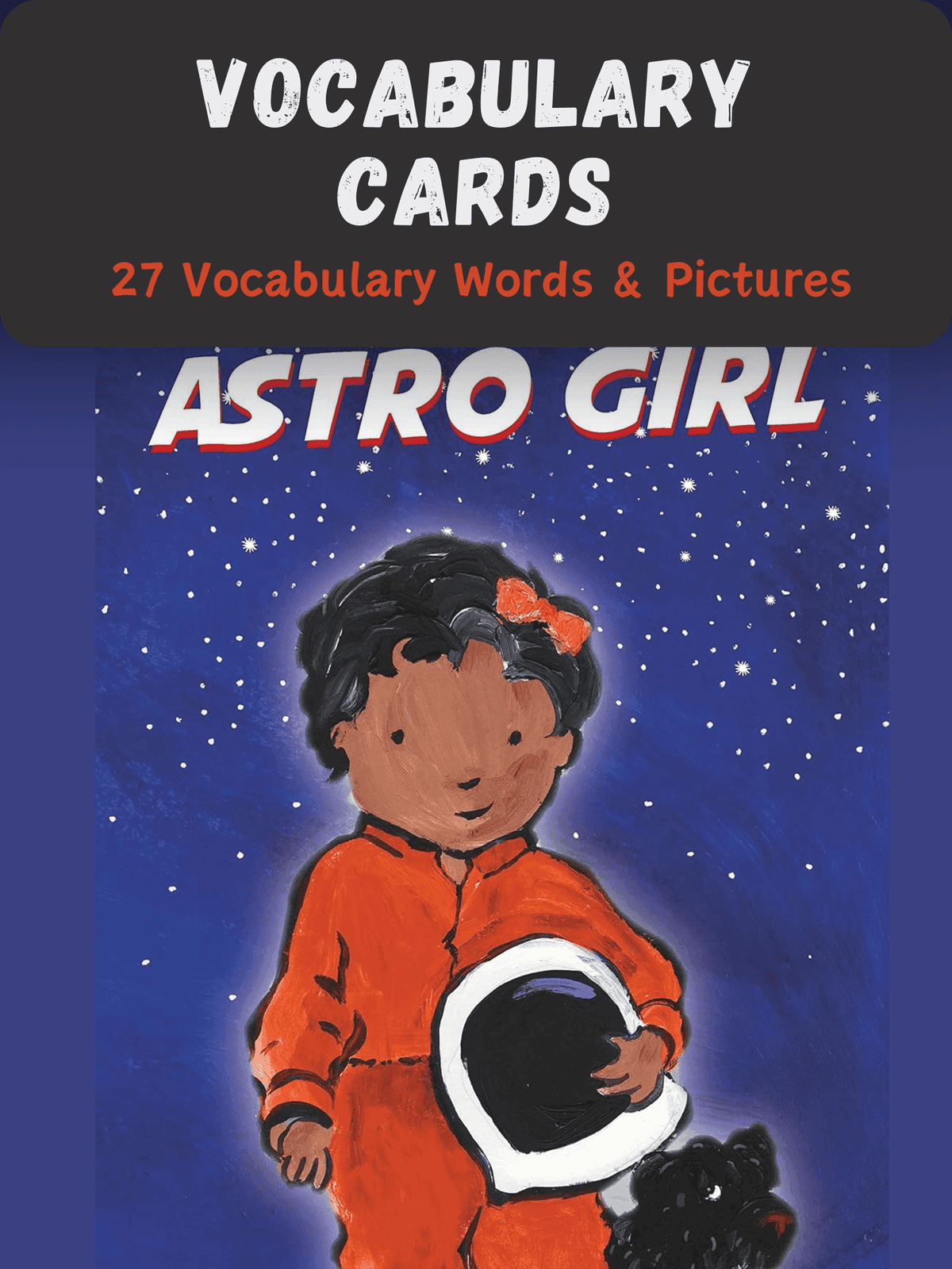 Cover of Astro Girl Vocabulary Cards