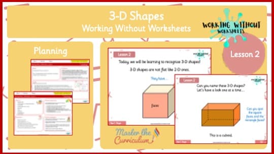 Cover of L2 Summer 3-D Shapes