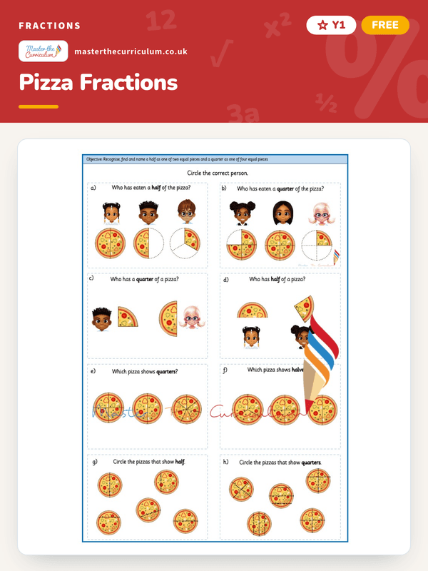 Pizza Fractions