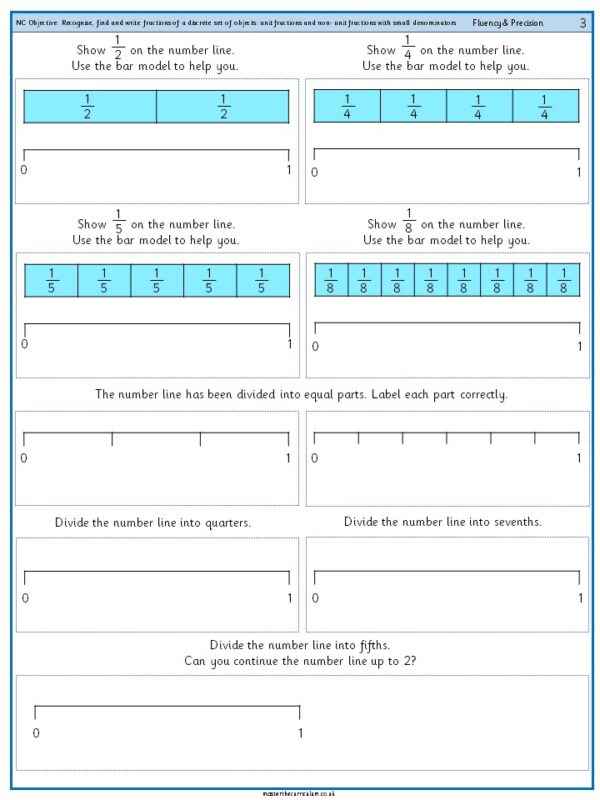 Year 3 Maths Fractions Free Resources Compare Fractions With The Same ...