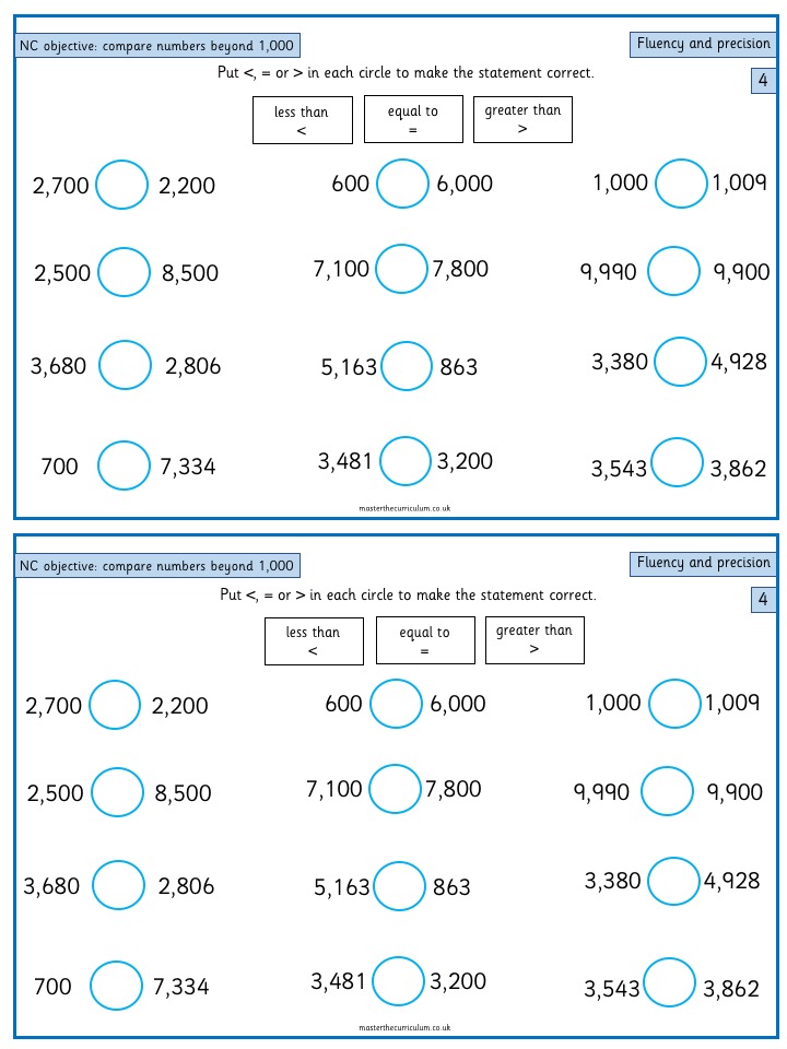 year-4-maths-order-and-compare-numbers-beyond-1000-6-master-the-curriculum