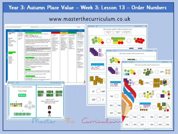 year-3-place-value-lesson-13-order-numbers-master-the-curriculum